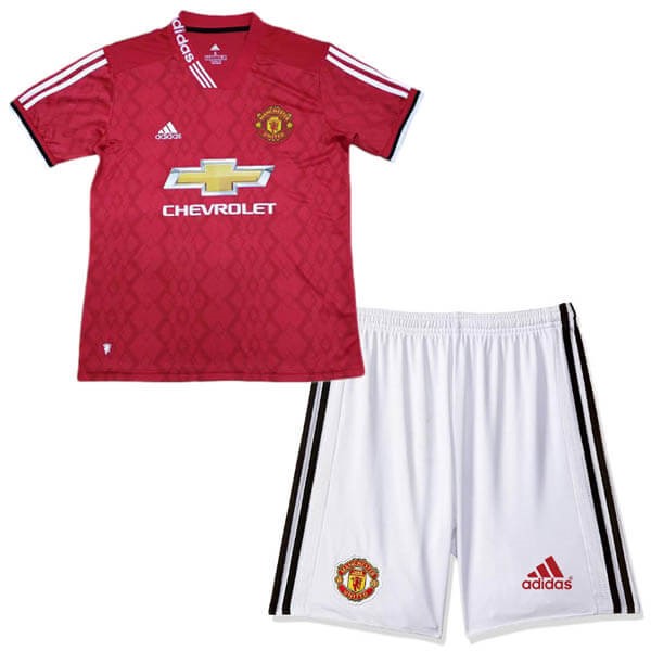 Camiseta Manchester United Primera equipación Niño 2019-2020 Rojo Blanco